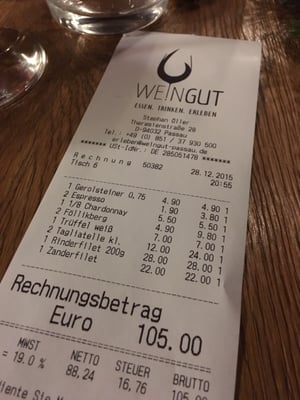 WEINGUT.restaurant.weinbar.vinothek by null