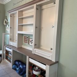 Furniture Medic - Painted built in cabinets