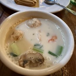 Tom Kha soup yum Tom Kha soup yum