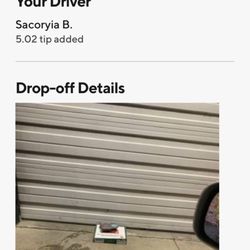 Papa Johns Pizza - My order left in the rain at someone else's garage