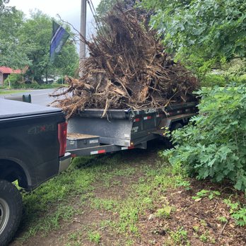Alosso excavation - Last load of stumps from a home owners yard in boscawen - Excavation Services Near Me Alosso excavation - Last load of stumps from a home owners yard in boscawen - Excavation Services Near Me
