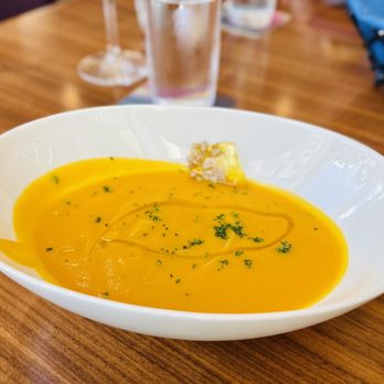 Aurora At The Celeste - Sweet potato soup - American Near Me - Orlando, Florida