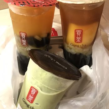 Gong Cha - Sparkling QQ Passionfruit, Sparkling Rainbow Lychee, Matcha Smoothie :) Pure Delights - Coffee & Tea Near Me - Cerritos, California Gong Cha - Sparkling QQ Passionfruit, Sparkling Rainbow Lychee, Matcha Smoothie :) Pure Delights - Coffee & Tea Near Me - Cerritos, California