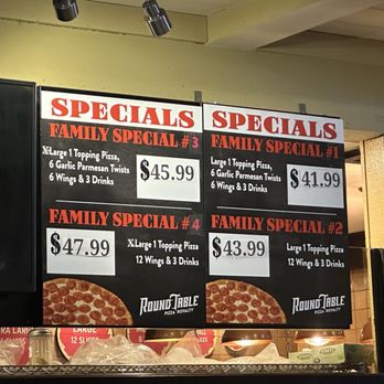 Round Table Pizza - Menu - Pizza Near Me - Santa Ana, California Round Table Pizza - Menu - Pizza Near Me - Santa Ana, California