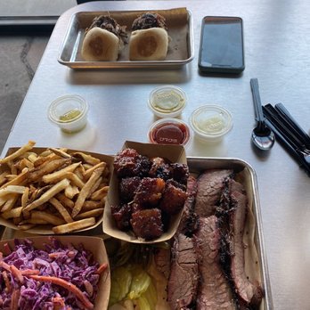 Heim Barbecue - Slaw, burn ends, brisket (moist)... killer! - Barbeque Near Me - Dallas, Texas Heim Barbecue - Slaw, burn ends, brisket (moist)... killer! - Barbeque Near Me - Dallas, Texas