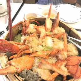 Lobster on sticky rice