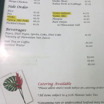 Kehau's Kitchen - Menu 2 - Hawaiian Near Me - Aiea, Hawaii Kehau's Kitchen - Menu 2 - Hawaiian Near Me - Aiea, Hawaii
