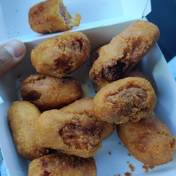 Wienerschnitzel - The saddest looking mini corn dogs. - Hot Dogs Near Me - Northridge, California Wienerschnitzel - The saddest looking mini corn dogs. - Hot Dogs Near Me - Northridge, California