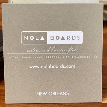 NOLA Boards - NOLA Boards, Magazine Street. Custom and Handcrafted Cutting Boards, Countertops, and Kitchen Accessories. - Countertop Installation Near Me - New Orleans, Louisiana NOLA Boards - NOLA Boards, Magazine Street. Custom and Handcrafted Cutting Boards, Countertops, and Kitchen Accessories. - Countertop Installation Near Me - New Orleans, Louisiana