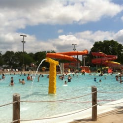 Jim Lupient Water Park - Kiddie area; zero-depth entry; tubes and slides; water park fun for everyone!!