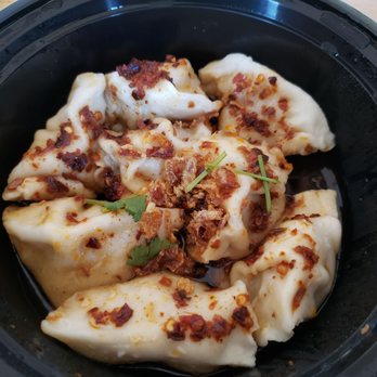 Wild Ginger - Spicy pork dumplings in sauce - Chinese Near Me - Alameda, California