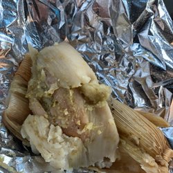 Ruta Del Sabor & Bakery - Small ass tamale with a whole chicken breast. ....never again.