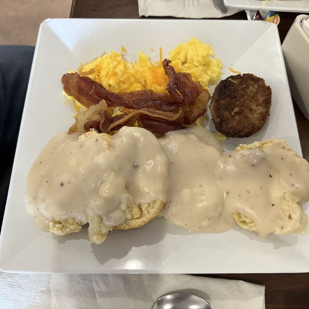 The Colony Cafe - Biscuits and gravy combo $11.99 - Cafes Near Me - The Colony, Texas