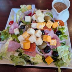 I need a rake and gardening sheers to tackle this awesome Antipasto salad !