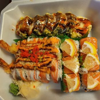 Sushi Yes - Yum yum roll, angel hair roll, night sky roll - Japanese Near Me - Shelby Charter Township, Michigan Sushi Yes - Yum yum roll, angel hair roll, night sky roll - Japanese Near Me - Shelby Charter Township, Michigan