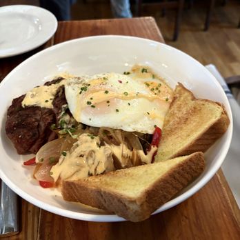 The Bowery Bar - Steak & Eggs Bowl - New American Near Me - Boston, Massachusetts