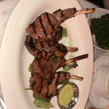 Garden Rooftop - Grilled lamb chops (medium well) - New American Near Me - Baltimore, Maryland Garden Rooftop - Grilled lamb chops (medium well) - New American Near Me - Baltimore, Maryland