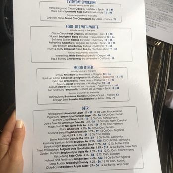 Blue Collar - Talk about a varied drink menu. - Comfort Food Near Me - Miami, Florida Blue Collar - Talk about a varied drink menu. - Comfort Food Near Me - Miami, Florida