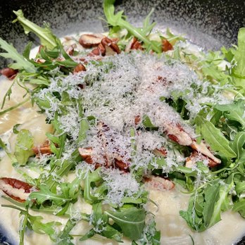ROMEO BAR & GRILL - I really didn't enjoy the arugula on top of the gnocchi Gorgonzola dish. However, the pasta tasted very good once removed. Very rich - Italian Near Me - Paris, 75