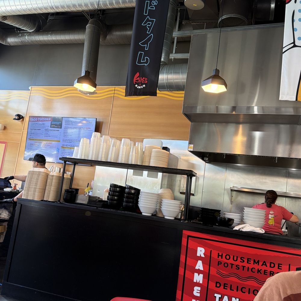 Kayo's Ramen - Two wonderful employees working at this location. - Ramen Near Me - Beaverton, Oregon