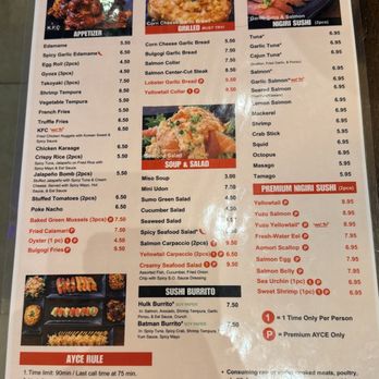 Sumo AYCE Sushi - Japanese Near Me - Honolulu, Hawaii
