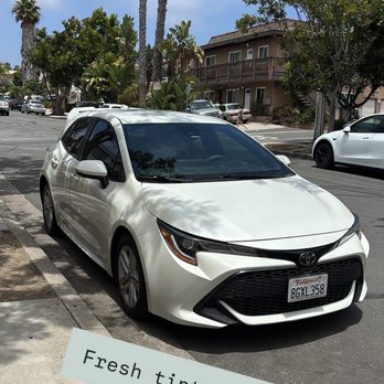 A Terrific Tint - 2019 Corolla Hatchback with ceramic tint - Car Window Tinting Near Me - Laguna Hills, California A Terrific Tint - 2019 Corolla Hatchback with ceramic tint - Car Window Tinting Near Me - Laguna Hills, California