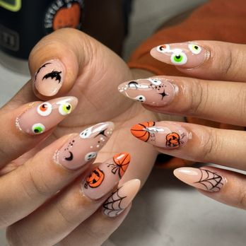 Nail Spot & Spa - Halloween nails designed by LeeLee. - Nail Salons Near Me - Washington, DC, District of Columbia Nail Spot & Spa - Halloween nails designed by LeeLee. - Nail Salons Near Me - Washington, DC, District of Columbia
