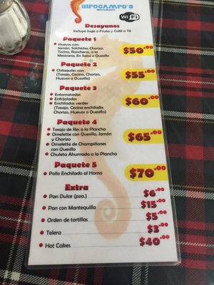 Menu photo 1 Hipocampo´s Restaurante Oaxaca, OAX
