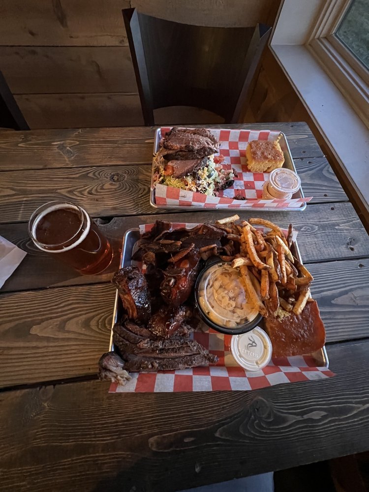 Food from Firewater BBQ