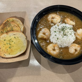 Clawdaddy - Crawfish & Shrimp Étouffée: Very flavorful! - Seafood Near Me - Houston, Texas