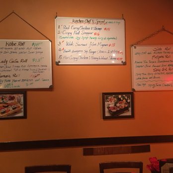 Fancy Sushi - Daily Specials board. - Japanese Near Me - Clermont, Florida Fancy Sushi - Daily Specials board. - Japanese Near Me - Clermont, Florida