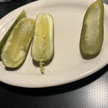 Lester's - Turned half sour pickles from Lester's - Burgers Near Me - St. Louis, Missouri Lester's - Turned half sour pickles from Lester's - Burgers Near Me - St. Louis, Missouri