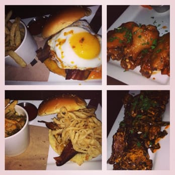 Eureka! - Jalapeño egg burger, wings, cowboy burger, and osso buco riblets. - American Near Me - Hawthorne, California Eureka! - Jalapeño egg burger, wings, cowboy burger, and osso buco riblets. - American Near Me - Hawthorne, California