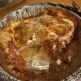 Lasagna. Lasagna.