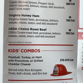 Firehouse Subs - Fast Food Near Me - Bessemer, Alabama
