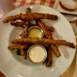 Angelini's Italian Restaurant - Beer Battered Asparagus