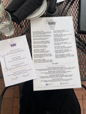 Menu photo 6 Bella Vino Wine Bar & Tapas St. Charles, MO