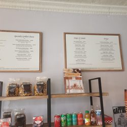 Chocolate Café Express - Menu and interior
