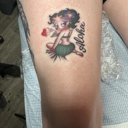 Black Cat Tattoo Studio - Betty Boop