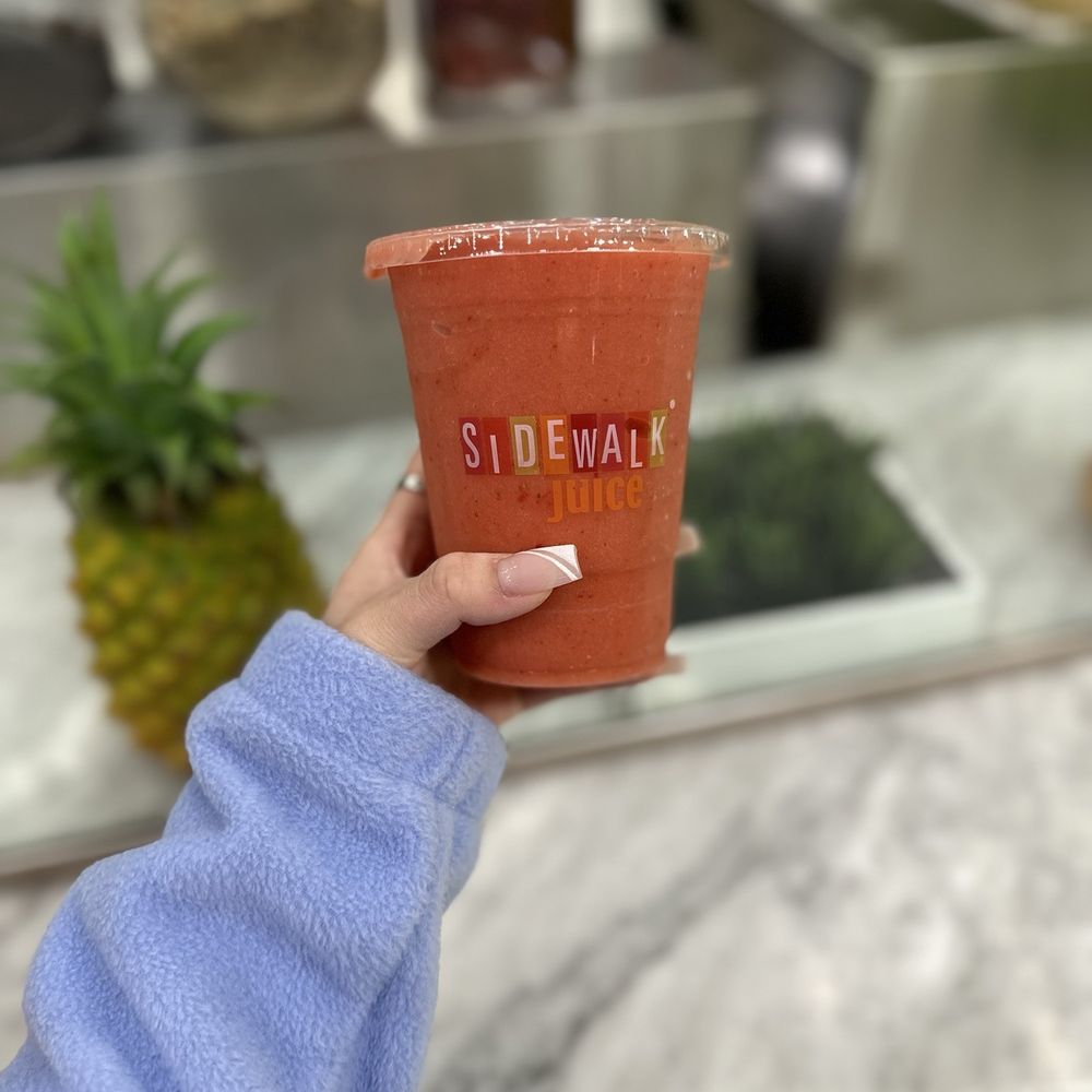 Sidewalk Juice - Peach Strawberry Smoothie - Juice Bars & Smoothies Near Me - Daly City, California Sidewalk Juice - Peach Strawberry Smoothie - Juice Bars & Smoothies Near Me - Daly City, California