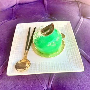 The Spoon - Their Pandan Coconut Dessert - Desserts Near Me - Stanton, California The Spoon - Their Pandan Coconut Dessert - Desserts Near Me - Stanton, California