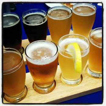 Brussels Bistro - Flight heaven. I love Belgian beer. - Belgian Near Me - Laguna Beach, California