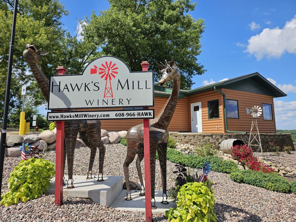 Hawk's Mill Winery - vineyard in Browntown, WI