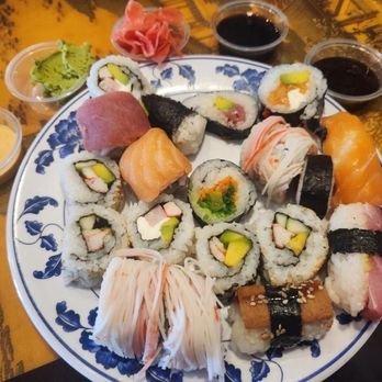 Ichiban Buffet - Sushi platter. - Buffets Near Me - Deerfield Beach, Florida