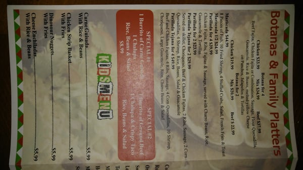 Menu photo 1 Vicky's Restaurant San Benito, TX Menu photo 1 Vicky's Restaurant San Benito, TX