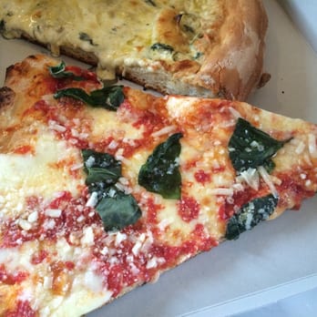 Artichoke Basille's Pizza - Margherita slice was eh - Pizza Near Me - Berkeley, California