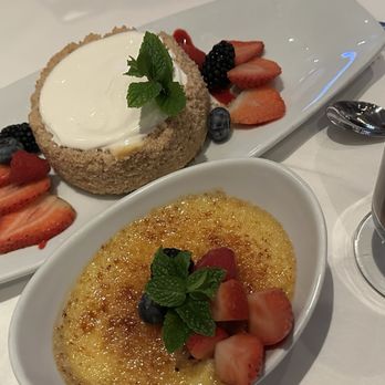 Ruth's Chris Steak House - Cheesecake and amazing CRME BRLE - Steakhouses Near Me - Irvine, California