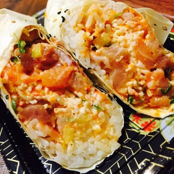 Poki Roll - Poki Wrap!  In love!! - Japanese Near Me - Cypress, California