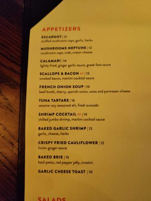Menu photo 6 The Keg Steakhouse + Bar Coquitlam, BC