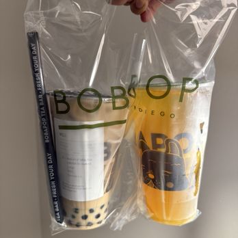 Elite Experience: BoBaPoP Tea Bar - Drink carrier - Yelp Events Near Me - San Marcos, California